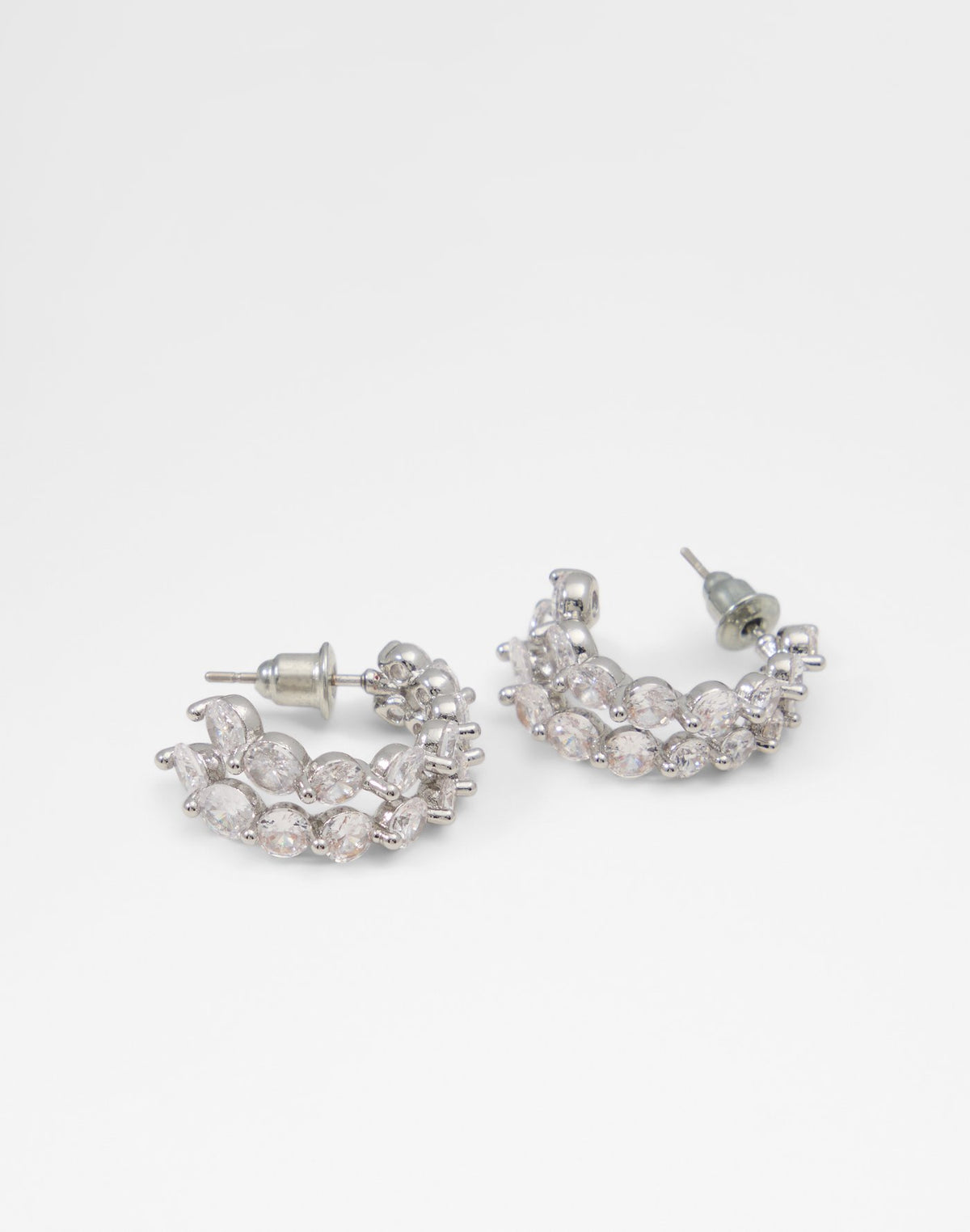Elizabethh - Silver/Clear Multi - alternate image